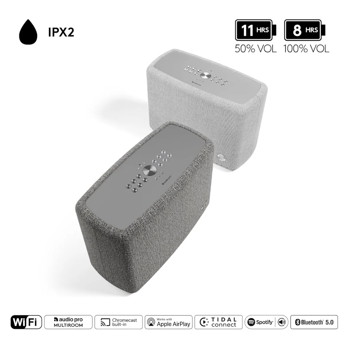 Audio Pro A15 Wireless Multiroom Speaker - Image 6