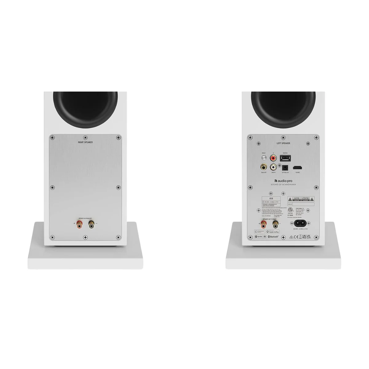 Audio Pro A38 Wireless & WiFi Floor Standing Speakers - Image 11