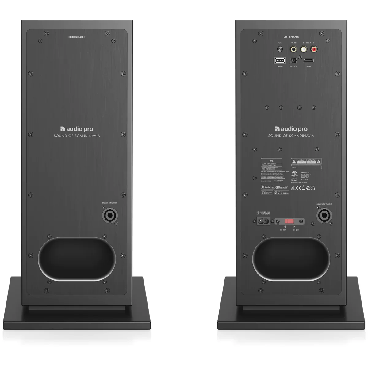 Audio Pro A48 Wireless & WiFi Floor Standing Speakers - Image 14