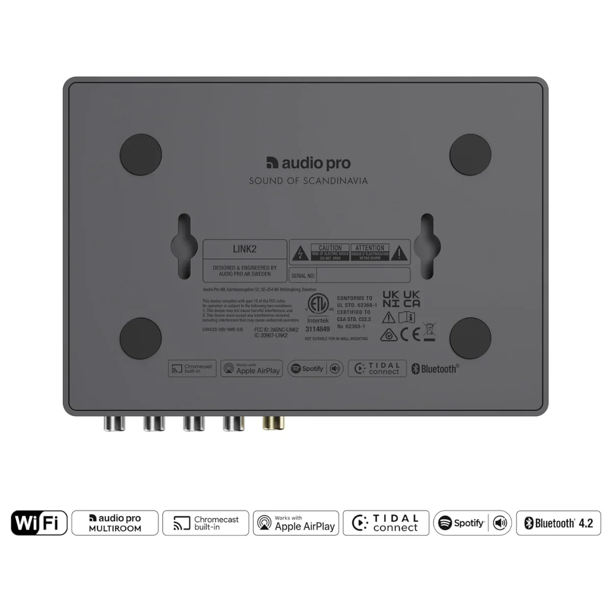 Audio Pro Link 2 Wireless HiFi Adapter for Audio Streaming & Multiroom - Image 4