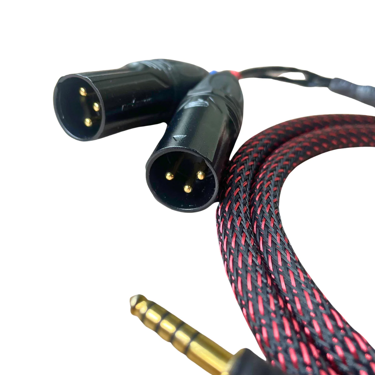 EarAudio Premium Dual 3 Pin XLR To 4.4mm Male Interconnects Cable - Image 4