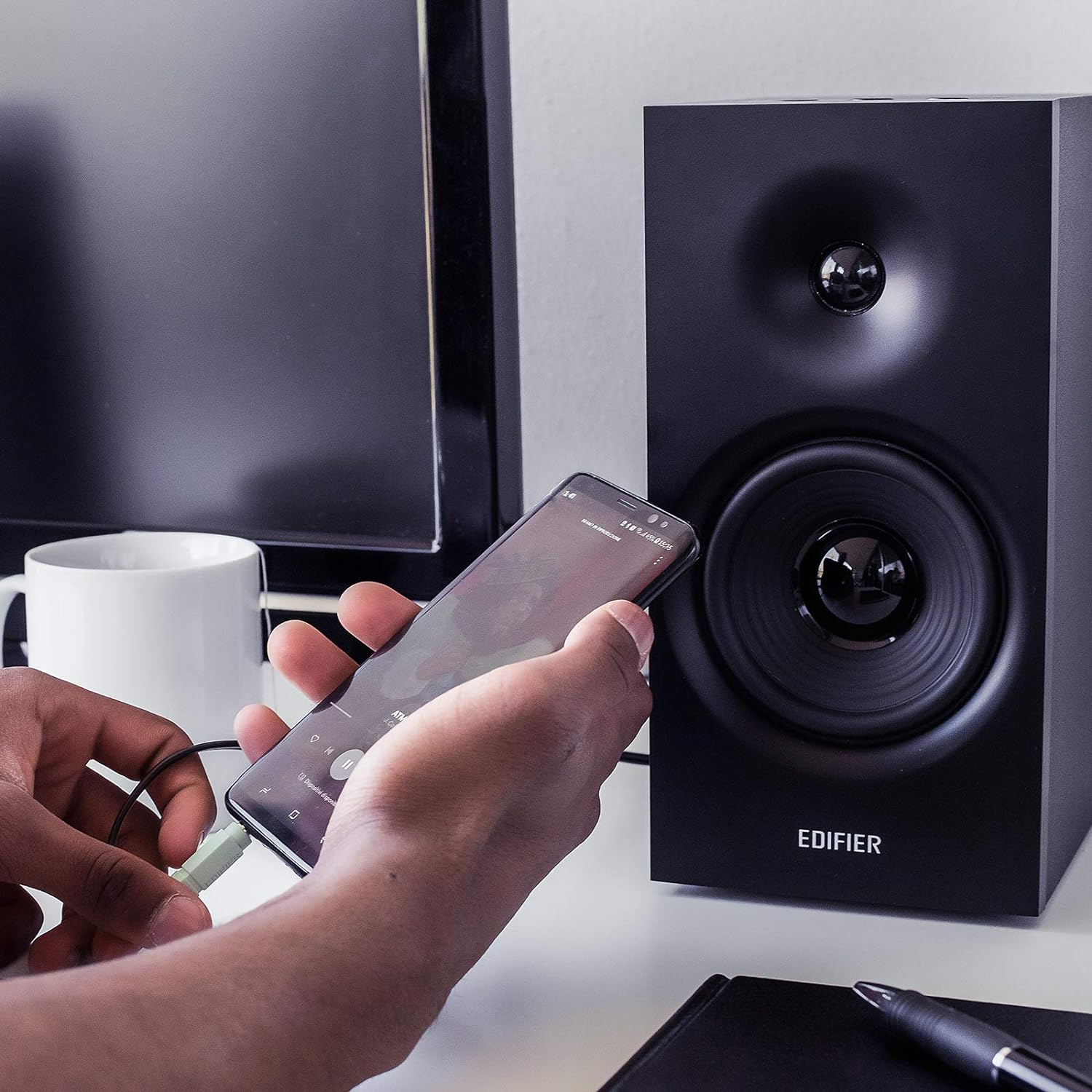 Edifier R1080BT Bluetooth Bookshelf Speaker - Image 6