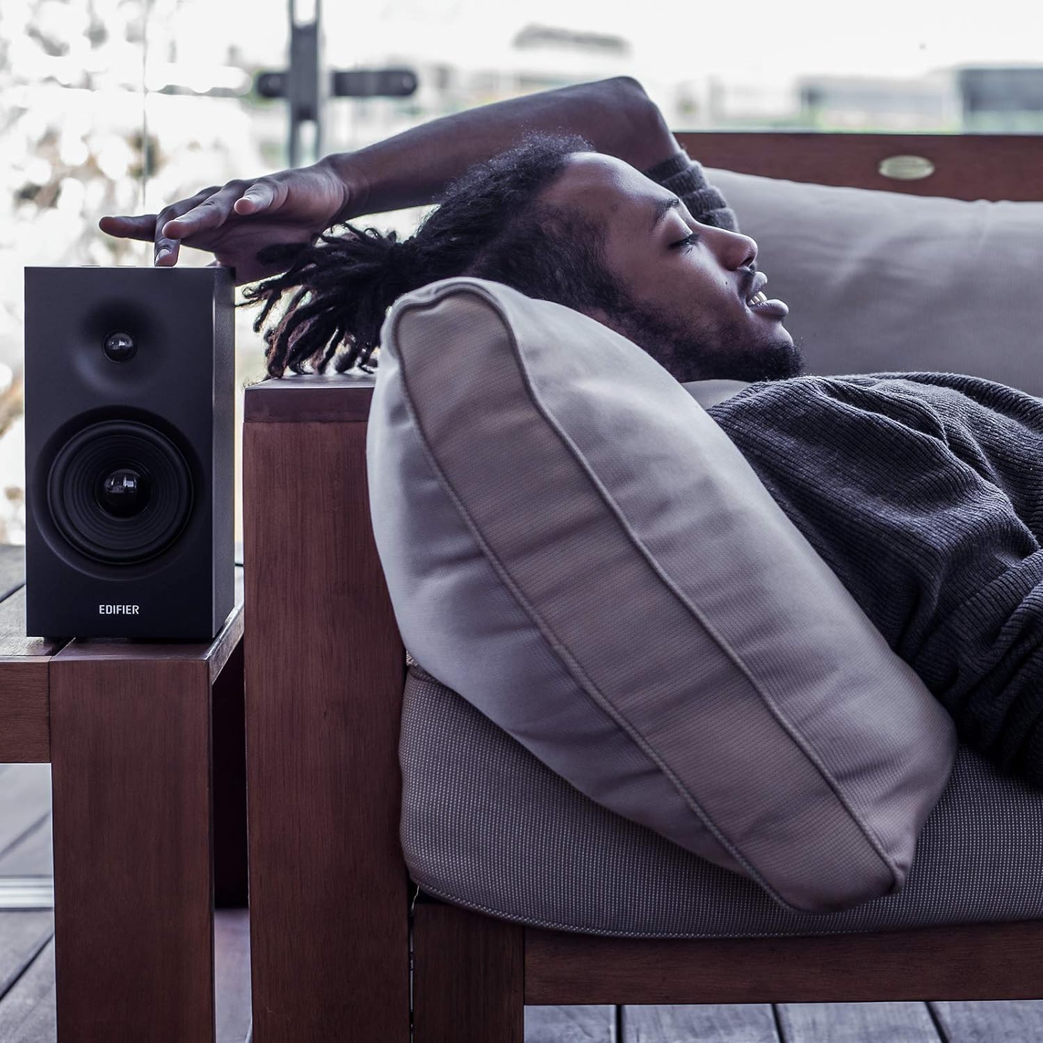 Edifier R1080BT Bluetooth Bookshelf Speaker - Image 8