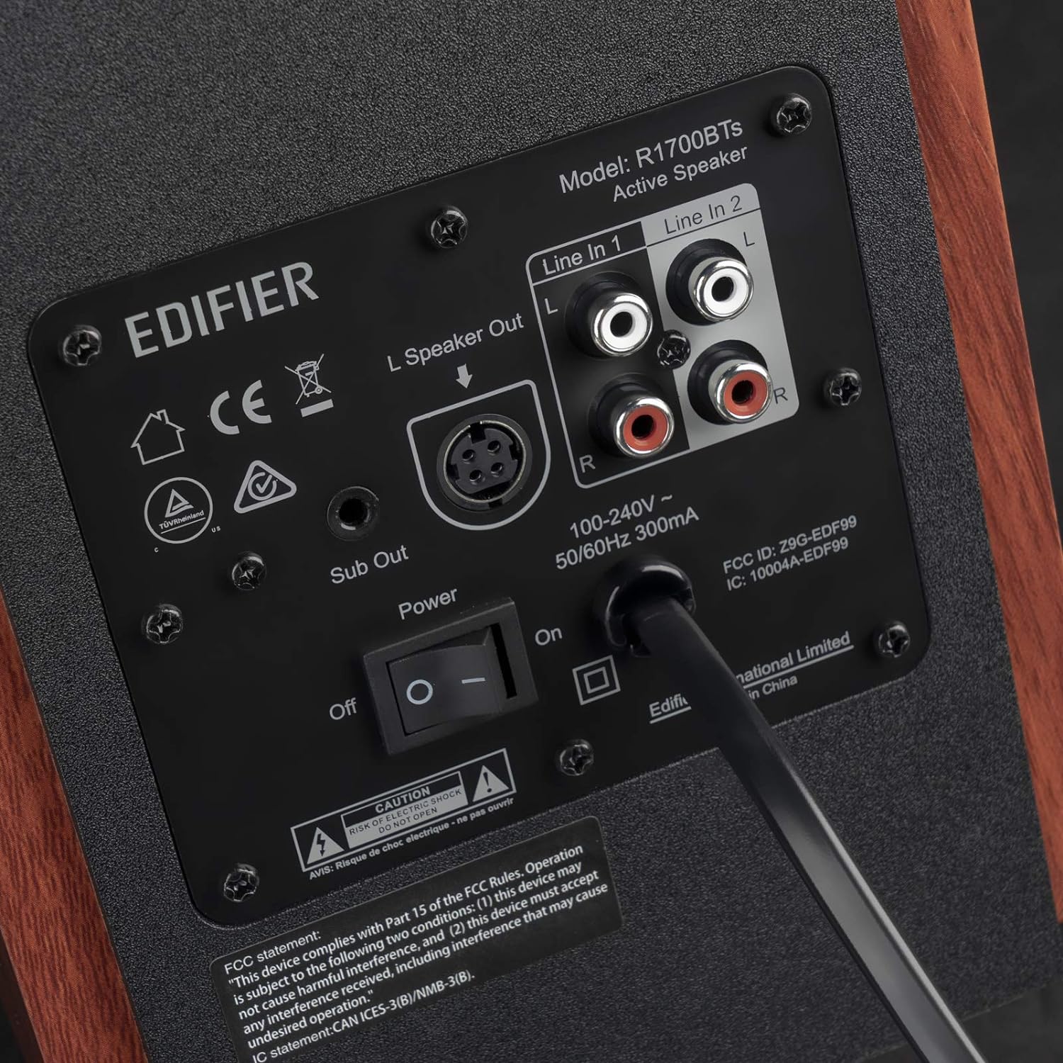 Edifier R1700BTS Active 2.0 Bluetooth Bookshelf Speaker - Image 6