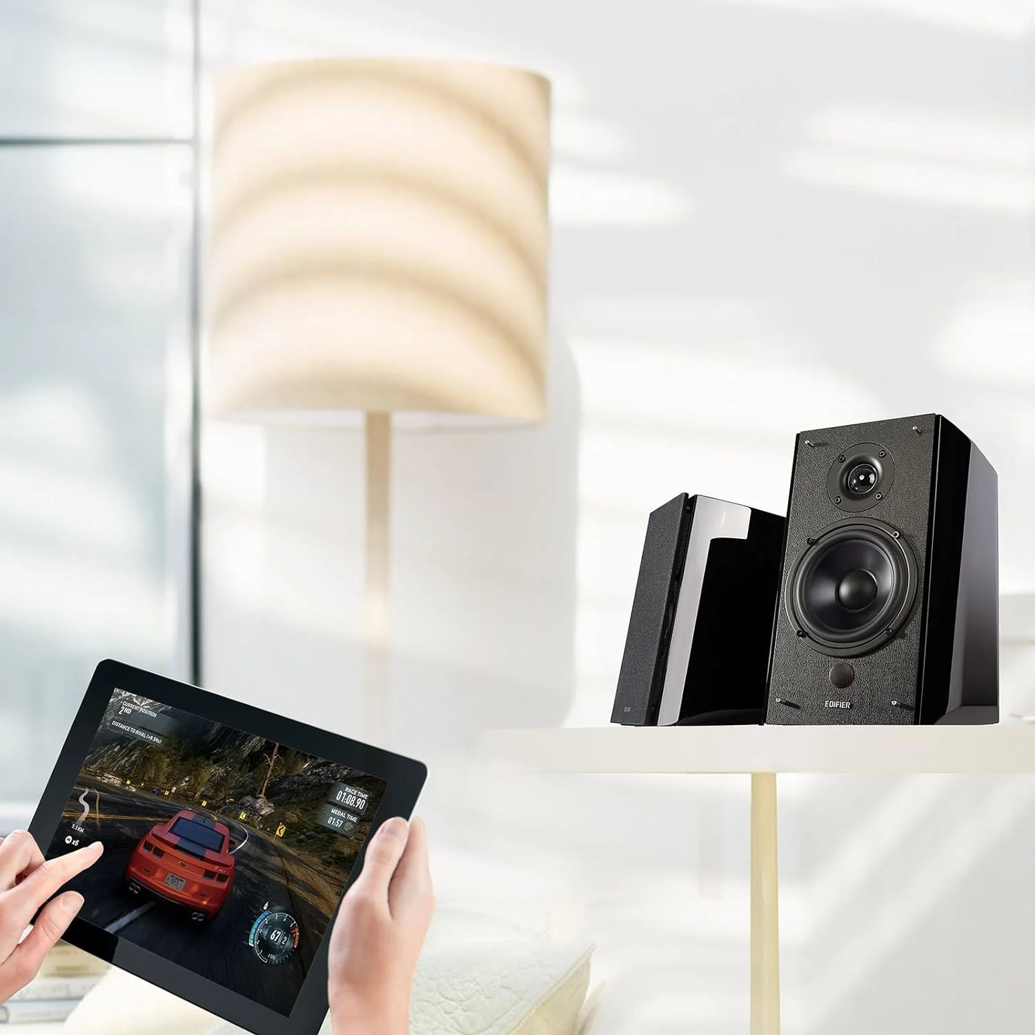Edifier R2000DB Powered Bluetooth Bookshelf Speaker - Image 3