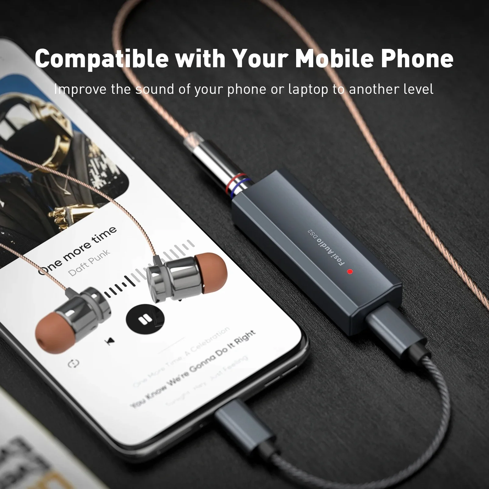 Fosi Audio DS2 Portable Hi-Res DAC & Amp - Image 4