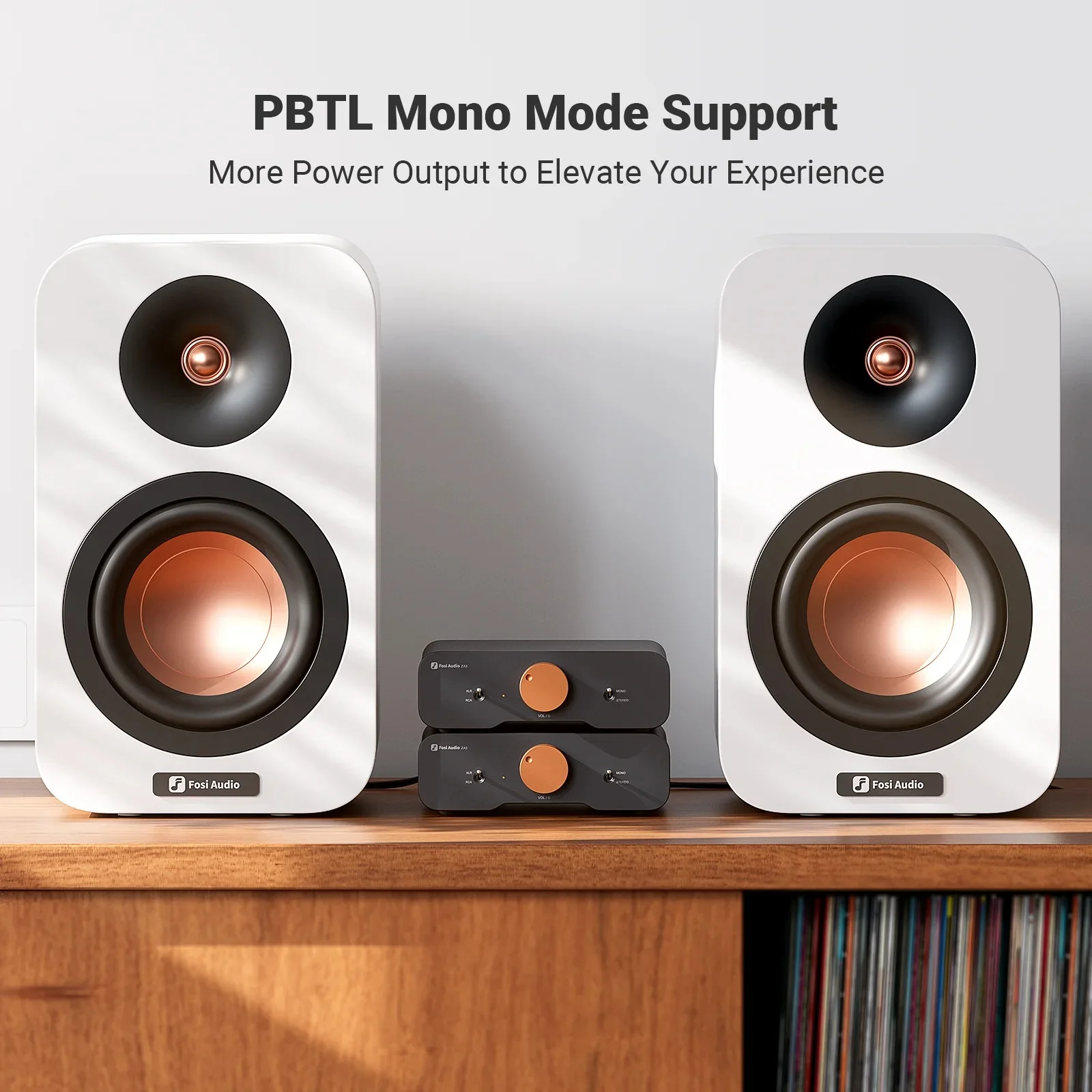 Fosi Audio ZA3 Balanced Stereo Amplifier Home Audio 2CH Mono Amp With TPA3255 Chip - Image 3