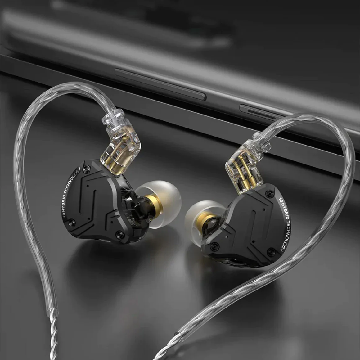KZ Acoustics ZS10 Pro X IEM With Mic - Image 11