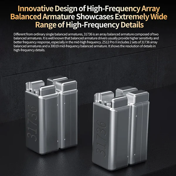 KZ ZS12 Pro X IEM With Mic - Image 6