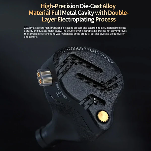 KZ ZS12 Pro X IEM With Mic - Image 9