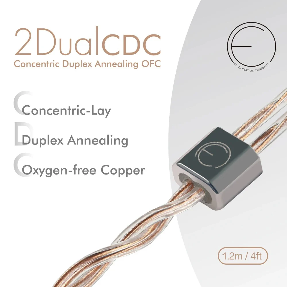 OE Audio 2DualCDC Oxygen-Free-Copper IEM Upgrade Cable - Image 5